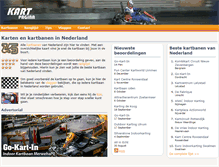 Tablet Screenshot of kartpagina.nl